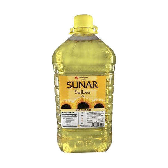 Sunar Sunflower Oil, 4.5 L