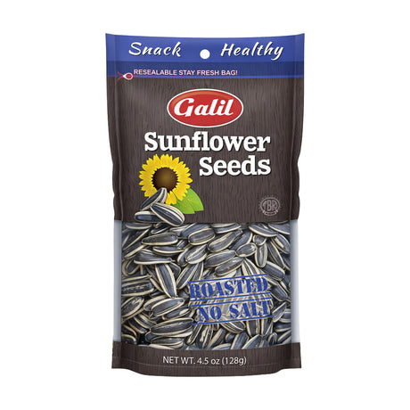 Roasted unsalted sunflower seeds, 4.5 oz