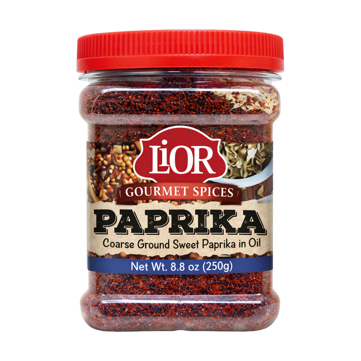 LiOR Sweet Paprika, Coarse Ground in Oil, 8.8 oz