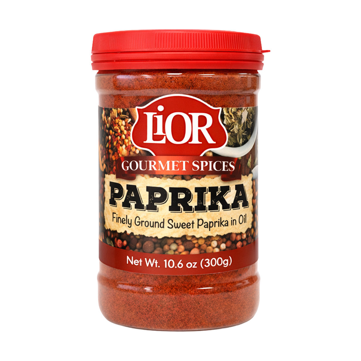 LiOR Sweet Paprika, Fine Ground in Oil, 10.6 oz