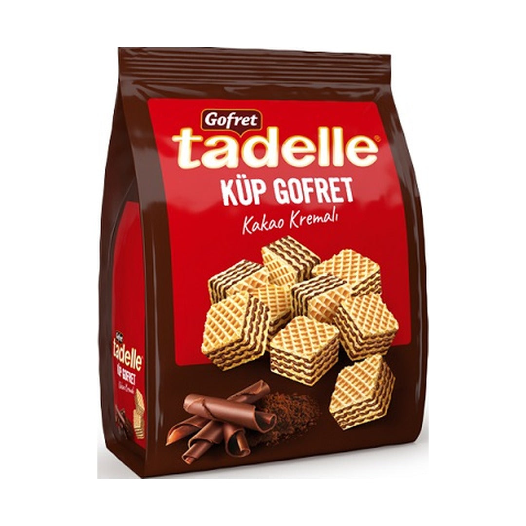 Tadelle Cube Wafer Cocoa 200 g - front of pack