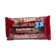 Tadelle Hazelnut Bar Covered with Milk Chocolate 3 x 30 g