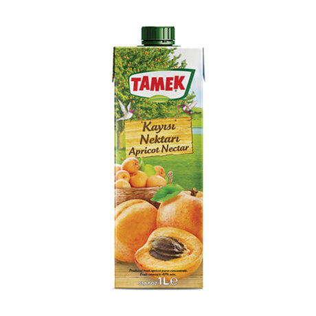 Tamek Kayısı Nektarı apricot nectar, 1 L carton