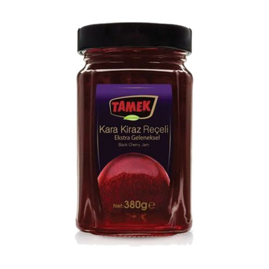 Tamek Black Cherry Jam, 380 g