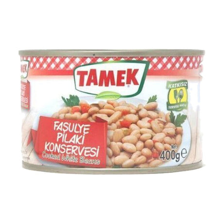 Tamek Fasulye Pilaki Konservesi cooked white beans, 400 g can