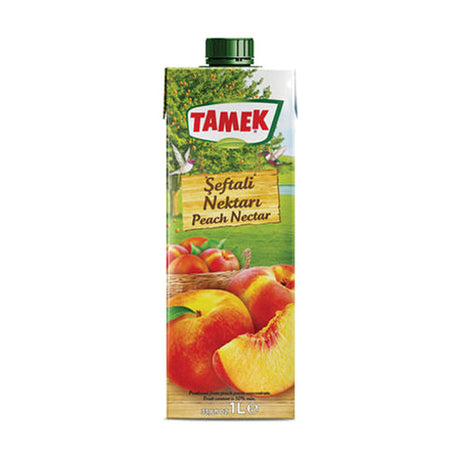 Tamek Şeftali Nektarı peach nectar, 1 L carton