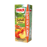 Tamek Peach Juice 200 ml - front of pack