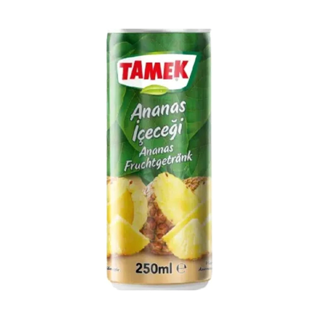 Tamek Pineapple Juice 250 ml - front of pack