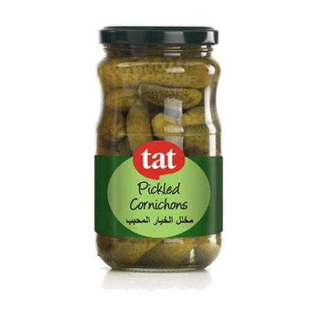 Tat Pickled Cornichons, 680 g glass jar