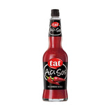 Tat Hot Pepper Sauce (Acı Biber Sosu) glass bottle, black Acı Sos label with red chili peppers