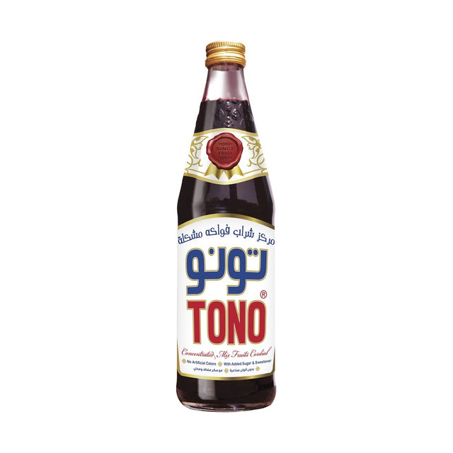 Tono Fruits Cordial 710 ml - front of pack