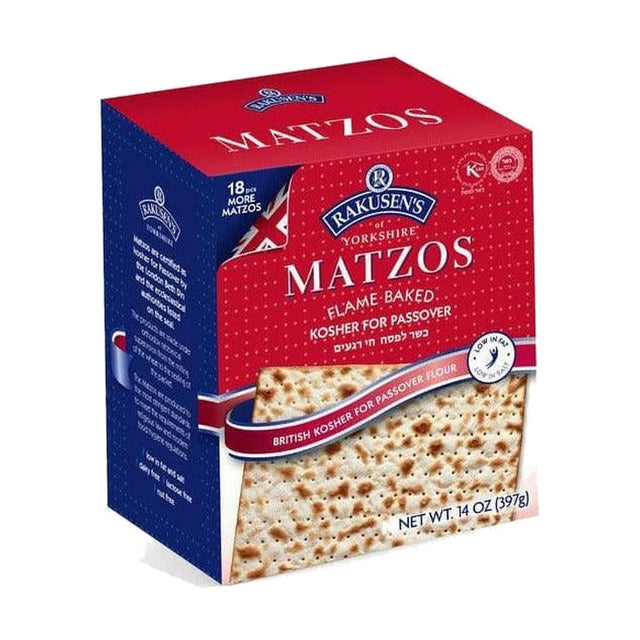 Rakusen traditional matzos, 14 oz