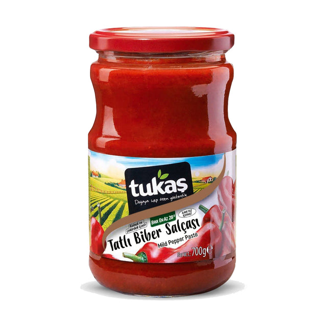 Tukaş jar, Mild Pepper Paste, 700 g