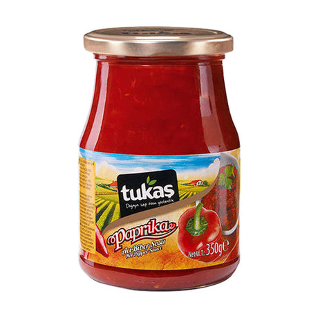Tukas Paprika Sos (Hot Pepper Sauce), 350 g