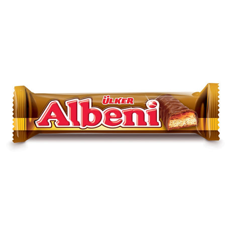 Ulker Albeni milk chocolate coated bar 40 g - front