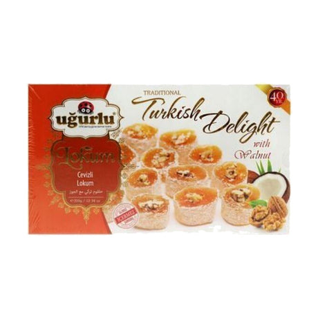 Ugurlu Turkish Delight with Walnut, 350 g