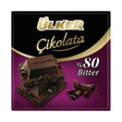 Ülker Bitter Chocolate Bar 80% 60 g - front of pack