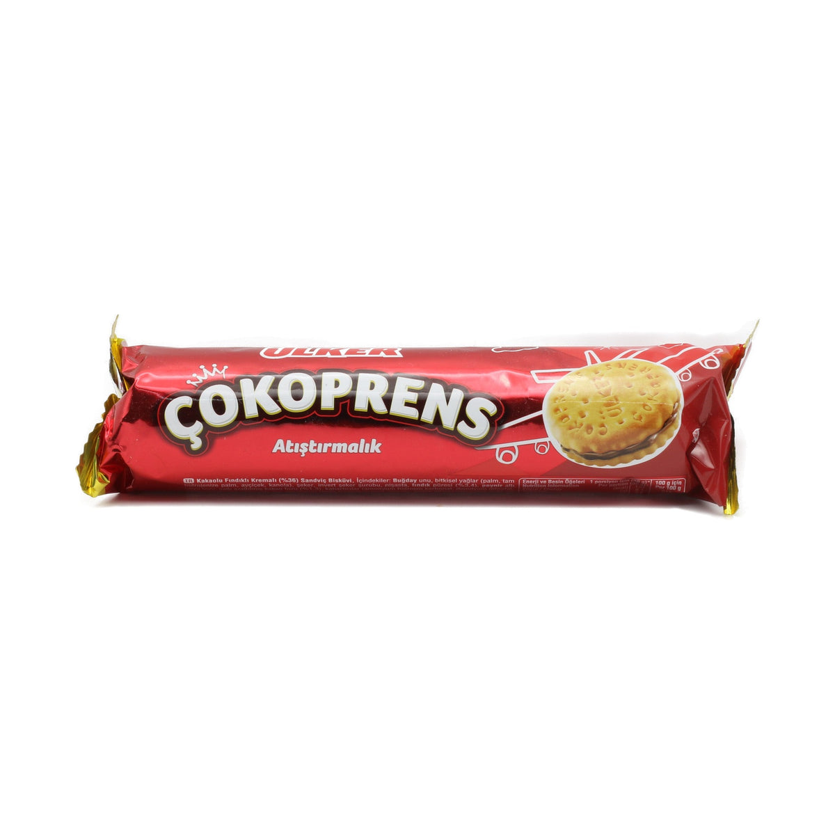 Ülker Çokoprens Mini Biscuits 81 g - front of pack