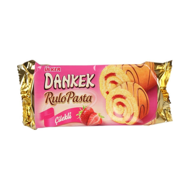 Ülker Dankek Roll Cake with Strawberry 235 g
