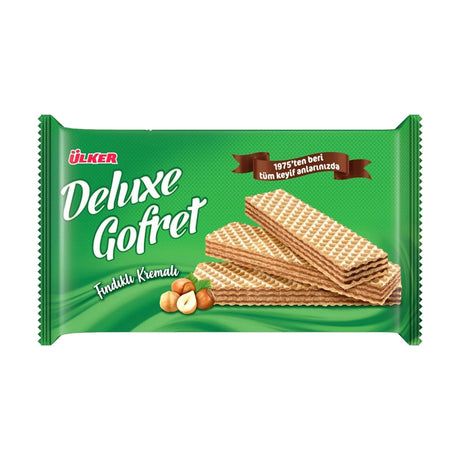 Ulker Delux Wafer with Hazelnut Cream