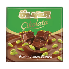 Ülker Pistachio Milk Chocolate Bars 65 g - front of pack