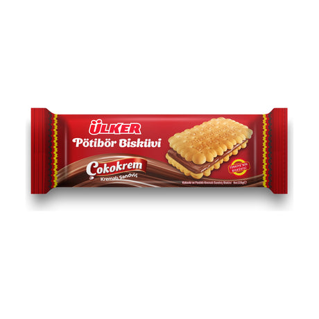 Ulker Potibor biscuits with Cokokrem filling (Kremali Sandvic), 229 g