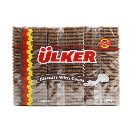 Ülker Tea Biscuits with cocoa, 450 g