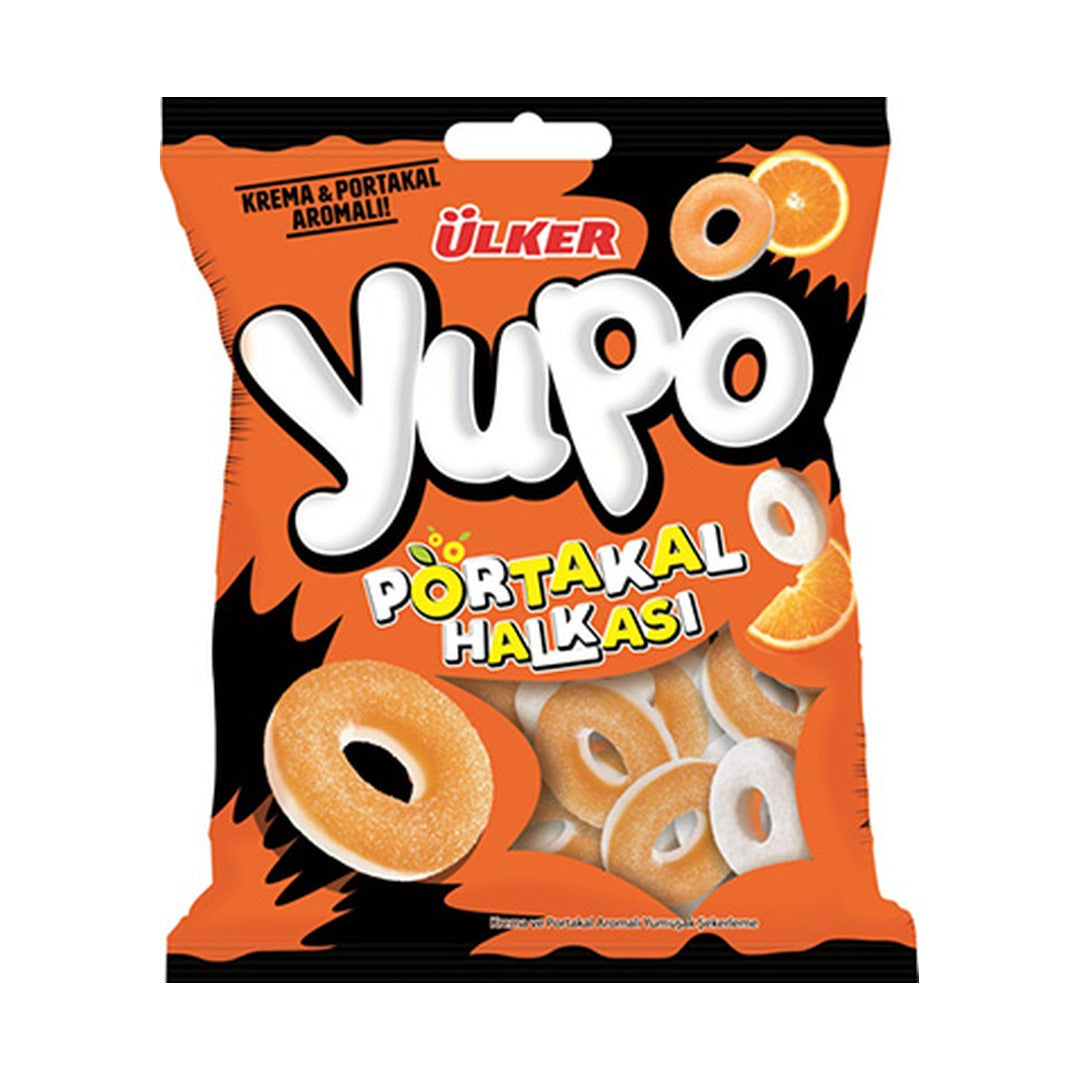 Ülker Yupo Jelly Orange Ring 70 g - front of pack