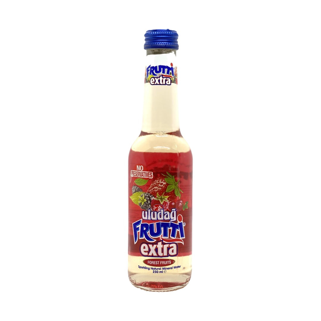Uludağ Frutti Extra Mineral Water Forest Fruit 250 ml - front of pack