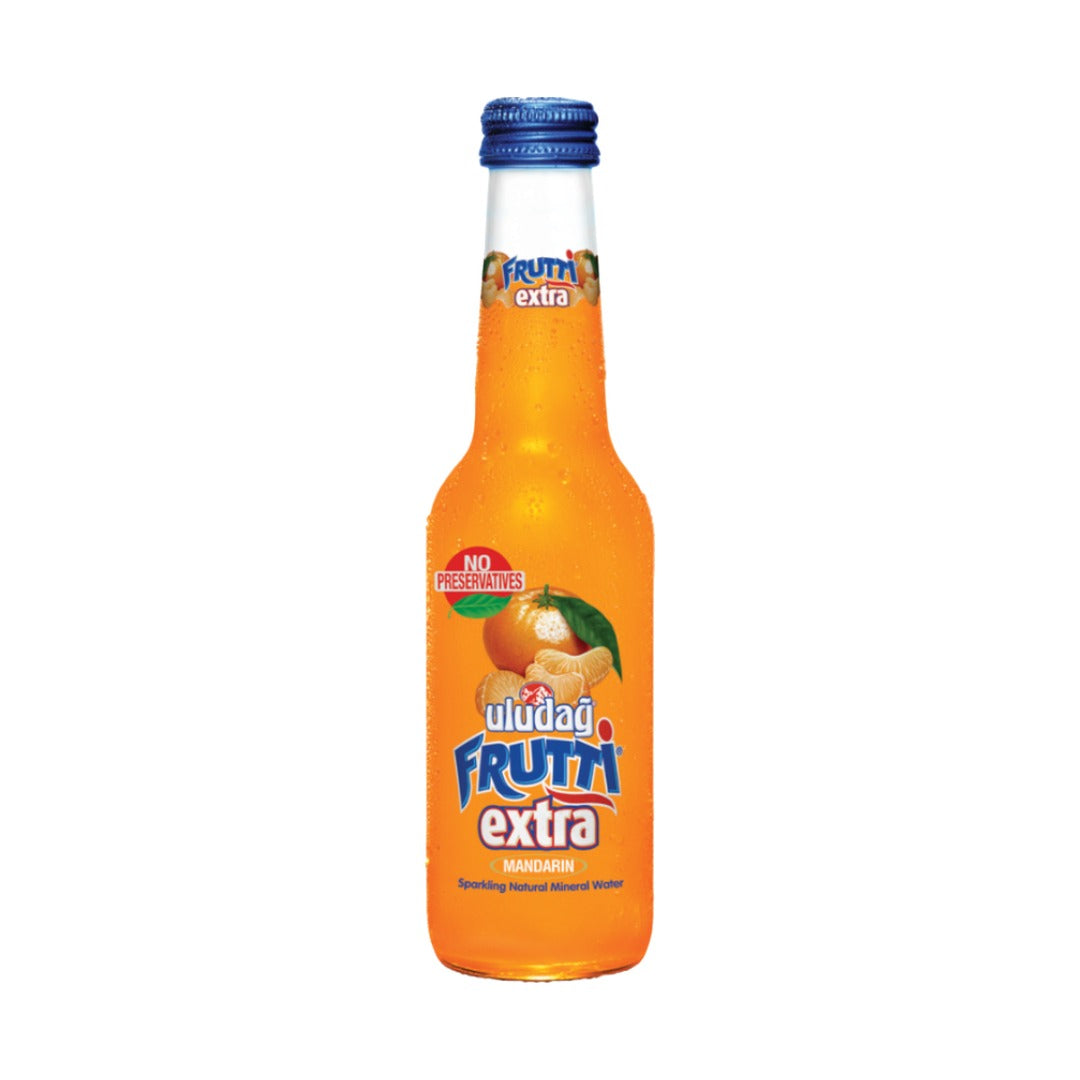 Uludağ Frutti Extra Mineral Water with Mandarin 250 ml - front of pack