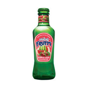 Uludağ Frutti Mineral Water with Strawberry Watermelon Bottle 200 ml - front of pack