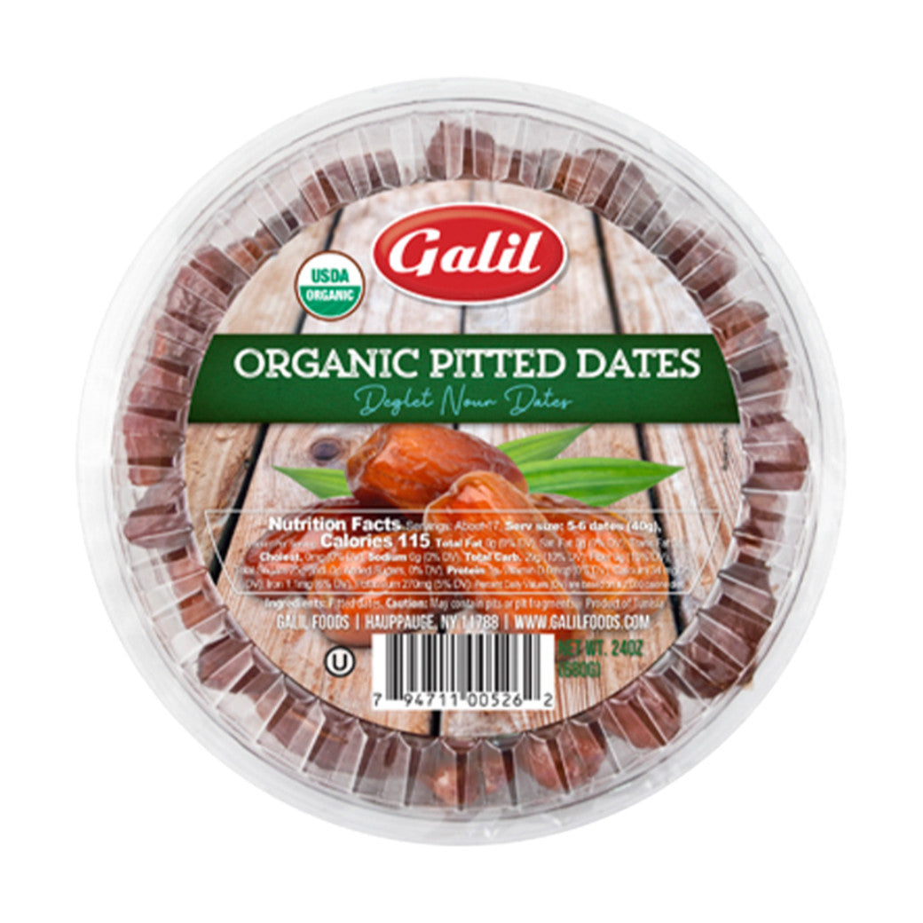 Galil Deglet Nour dates, 24 oz