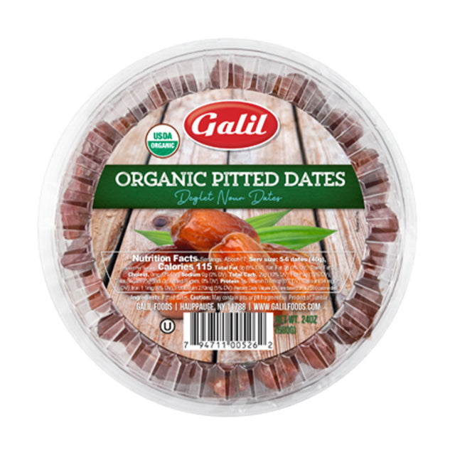 Galil Deglet Nour dates, 24 oz