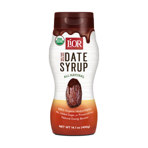 LiOR Medjool date syrup, 14.1 oz