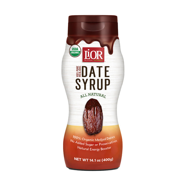 LiOR Medjool date syrup, 14.1 oz