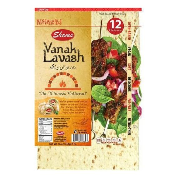 Vanak Lavash Ultra-Thin Flat Bread