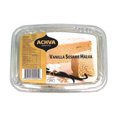 Achva Vanilla Halva, 16 oz
