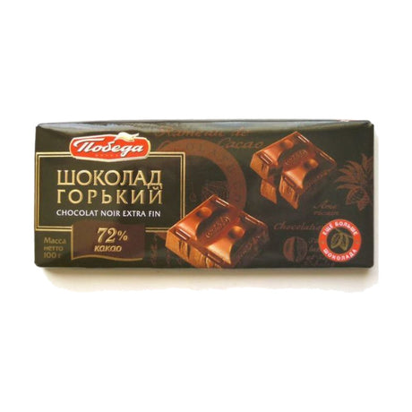 Victory 72% Cocoa Dark Chocolate, 100 g