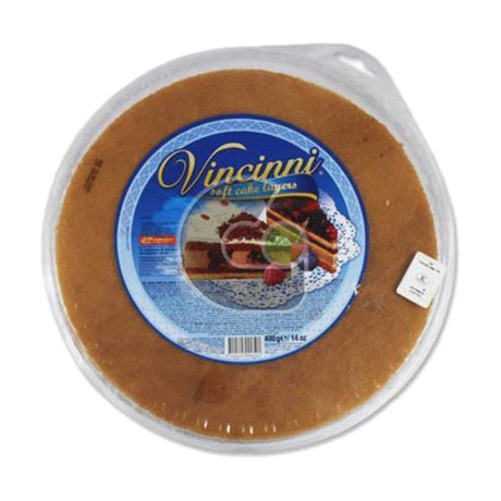 Vincinni Round Soft Cake Layers Vanilla, 400 g