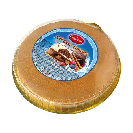Vincinni Round Soft Cake Layers Vanilla 400 g pack
