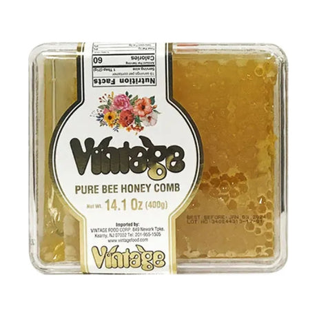 Vintage Pure Bee Honey Comb 400 g - front of pack