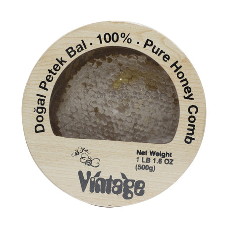 Vintage Pure Honey with Comb 500 g - front of pack
