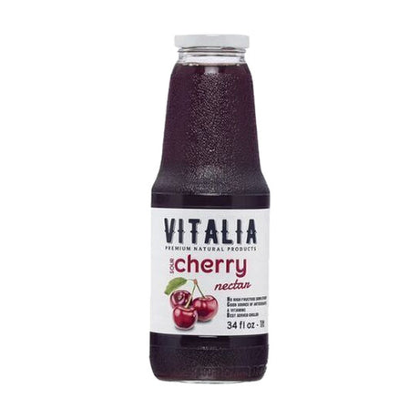 Vitalia Sour Cherry Nectar Beverage, 34 fl oz