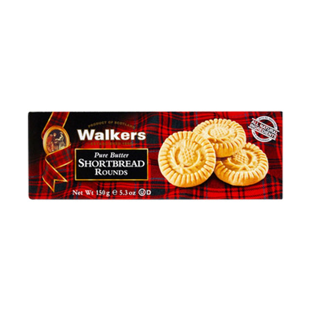 Walkers Rounds Shortbread 150 g - front of pack