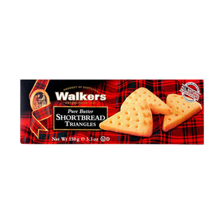 Walkers Triangles Shortbread 150 g - front of pack