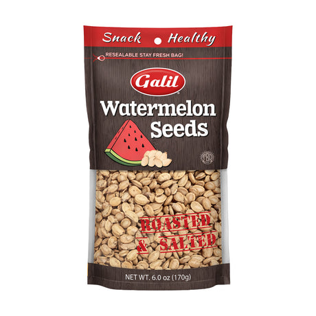 Galil Roasted Watermelon Seeds, Salted, 6 oz