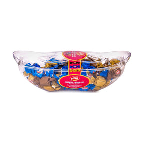 Wellmade Assorted Square Chocolates Gondol 650 g - front of pack