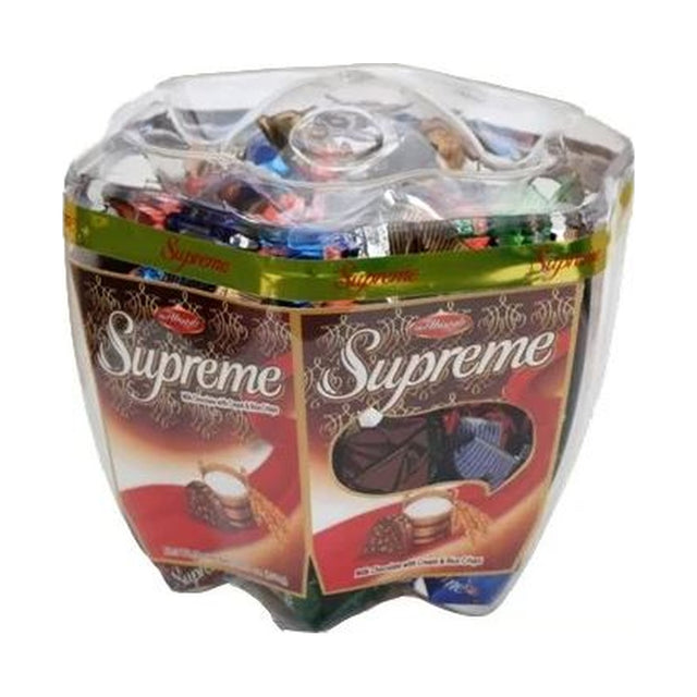 Wellmade Drum Supreme Chocolate 750 g - front of pack