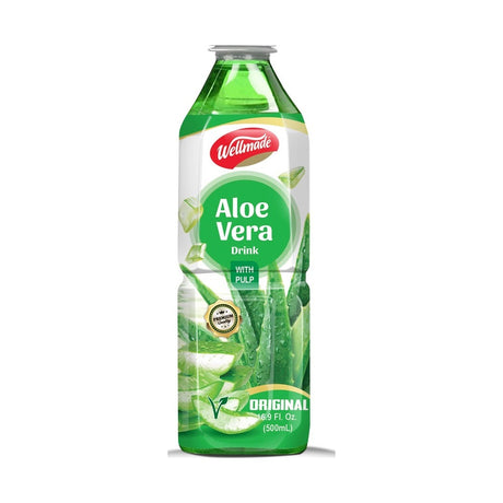 Wellmade Original Aloe Vera 500 ml - front of pack
