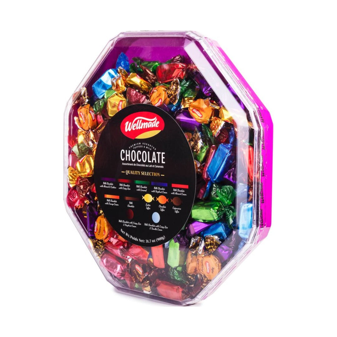 Wellmade Quality Selection Chocolate Assortment 900 g - front of pack